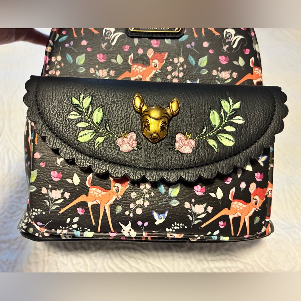 Disney Parks Loungefly Bambi  backpack - Picture 7 of 10